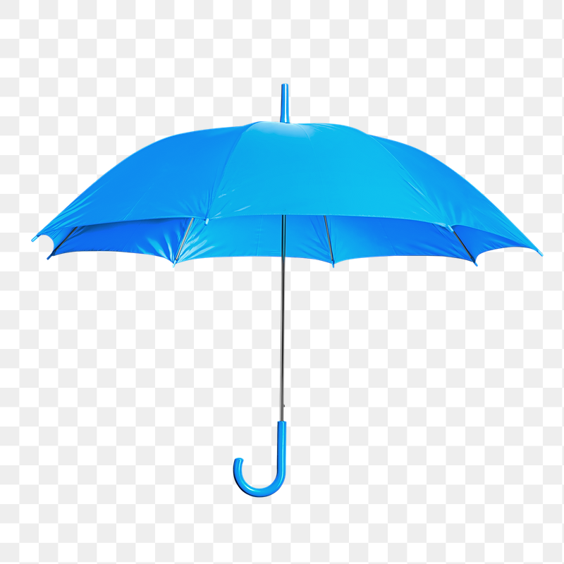 Blue umbrella png sticker, transparent | Free PNG - rawpixel