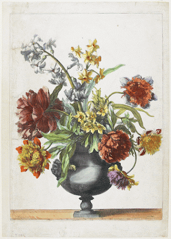 Blue Vase of Flowers. Hyacinth, | Free Photo - rawpixel
