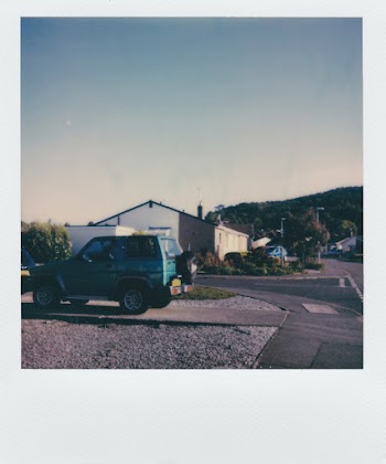 Blue Vehicle