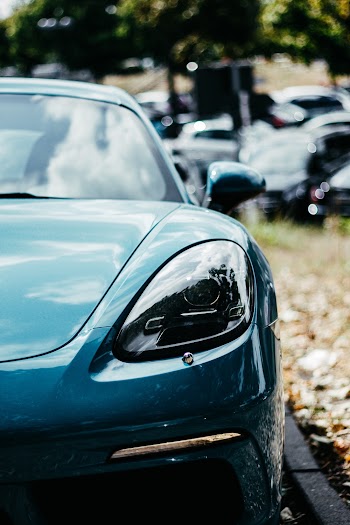 Blue Vehicle