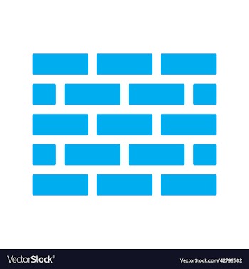 blue wall icon or logo