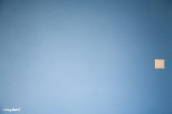 Blue wall with a light switch | Free public domain photo - 431906