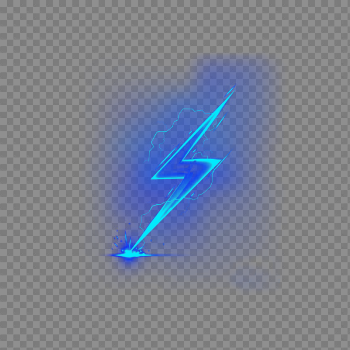 Blue Wallpaper Cartoon Lightning Download HQ PNG