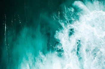 Blue wash