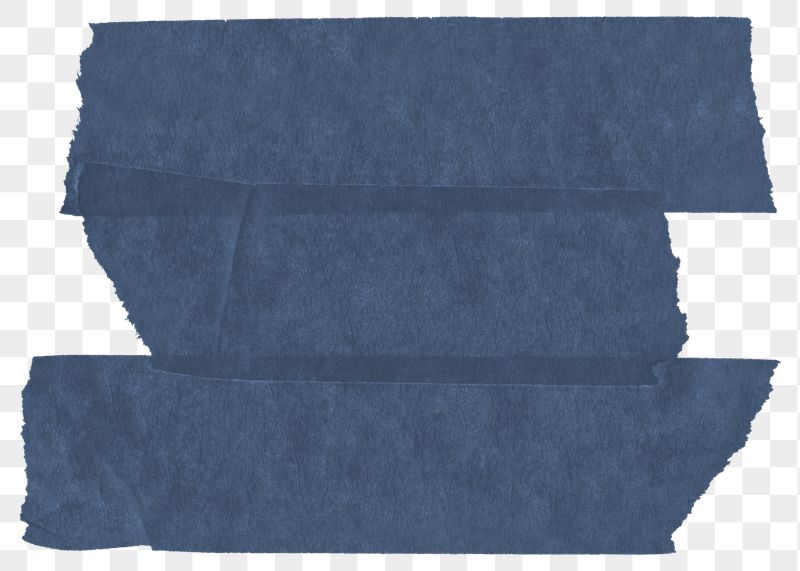 Blue washi png tape sticker, | Free PNG - rawpixel