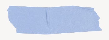Blue washi tape, ripped paper | Free PSD - rawpixel