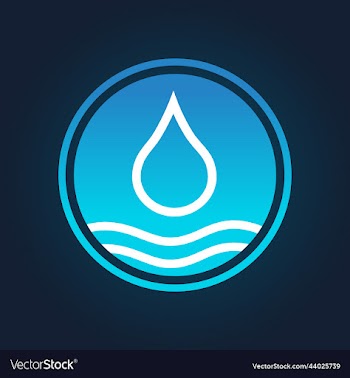 blue water icon