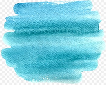 Blue Watercolor painting Brush - Blue brush strokes 