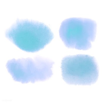 Blue watercolor style banner vector | Free stock vector - 530709