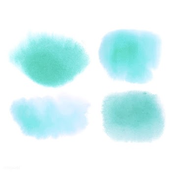 Blue watercolor style banner vector | Free stock vector - 530719