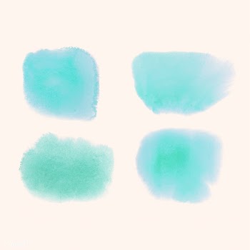 Blue watercolor style banner vector | Free stock vector - 530749