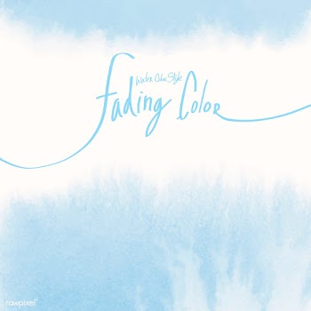 Blue watercolor style banner vector | Free stock vector - 530763
