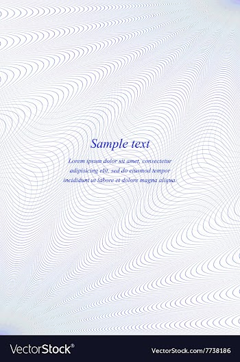 Blue watermark page design template vector image