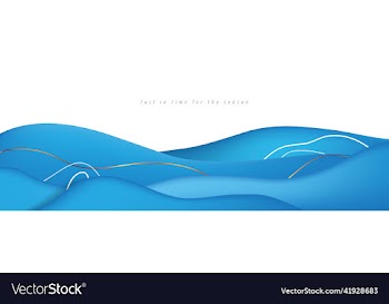 blue wave abstract background layout banner