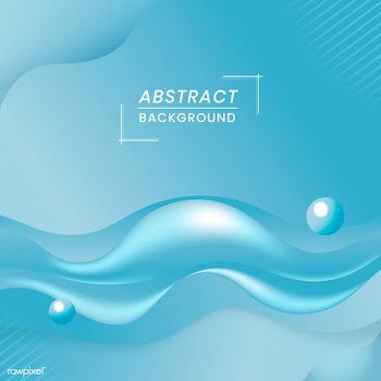 Blue wave background | Free stock vector - 843306