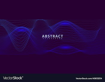 blue wave background in modern ultraviolet colors