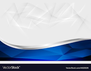blue wavy shape background template