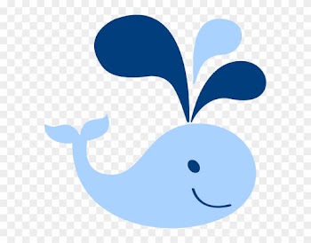 Blue Whale Clipart Baby Boy - Clip Art Baby Whale