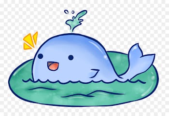 Blue whale Cuteness Killer whale - Cute Whale Transparent Background 