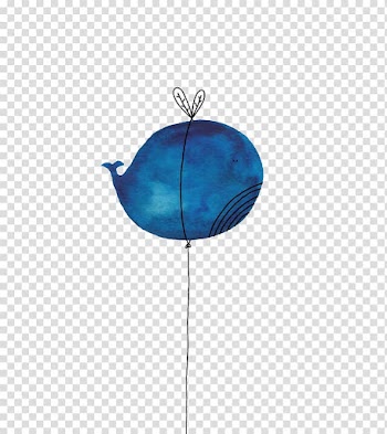 Blue whale Paper Animal Illustration, whale transparent background PNG clipart