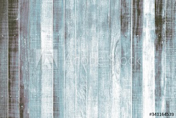 Blue wooden wall