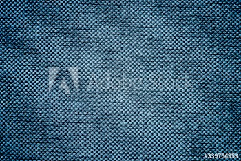 Blue woven fabric background
