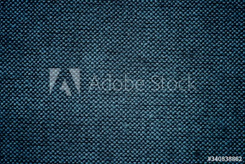 Blue woven fabric background