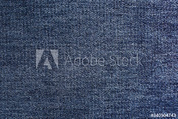 Blue woven fabric background
