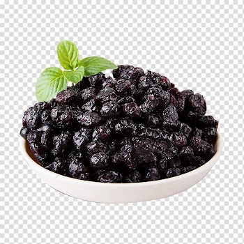 Blueberry Parfait Dried fruit Candied fruit Nut, Wild blueberry dry transparent background PNG clipart