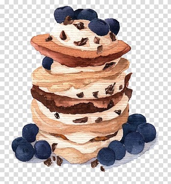 Blueberry pie Pancake Cream Torte Pumpkin pie, cake transparent background PNG clipart