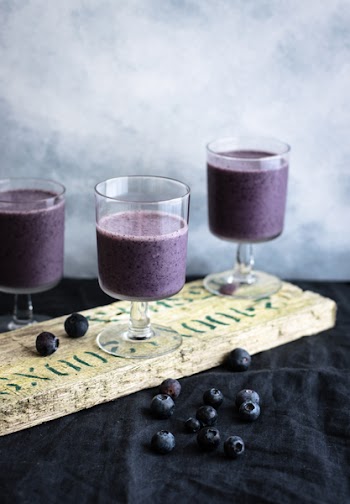 Blueberry smoothie 