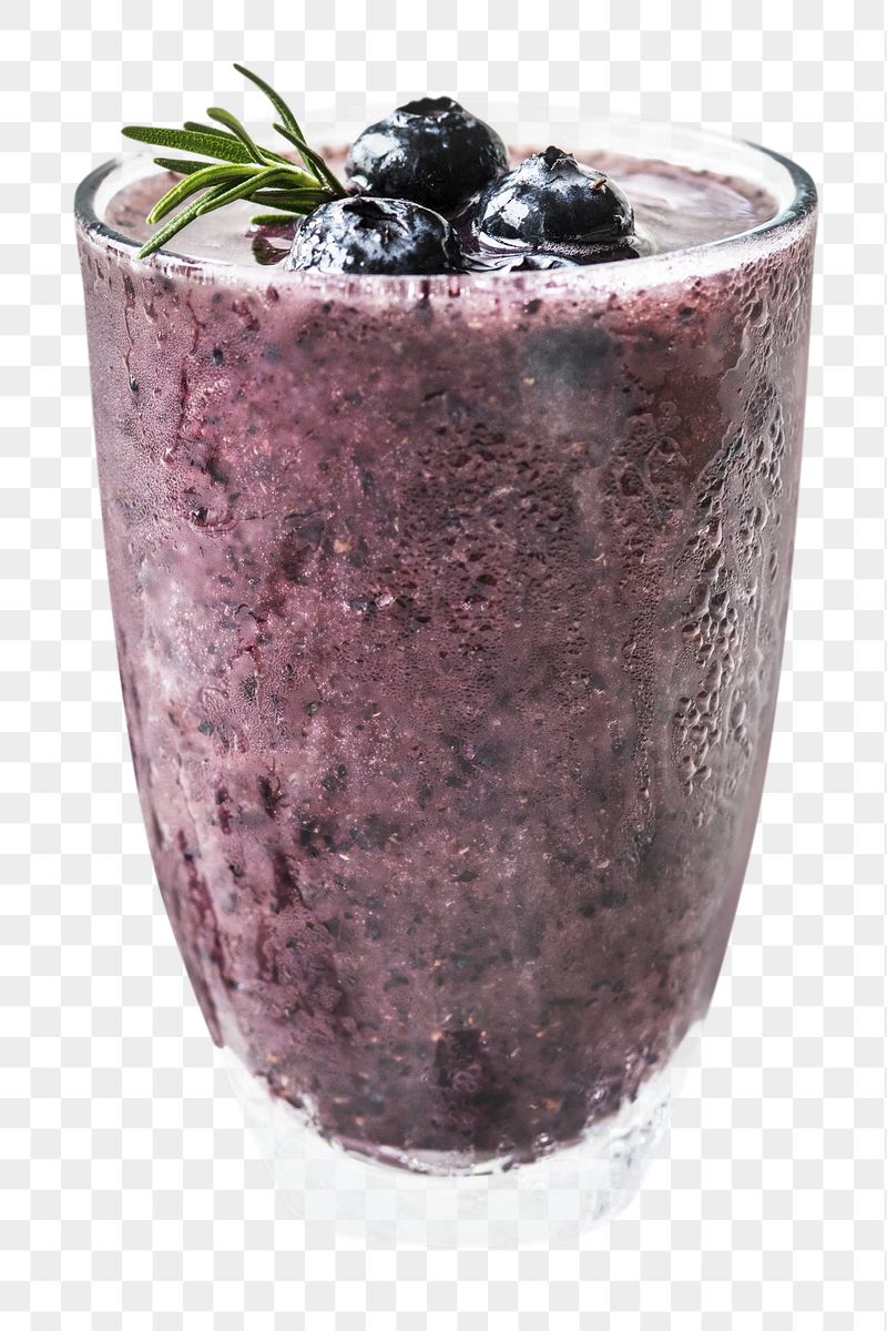 Blueberry smoothie png sticker, healthy | Free PNG - rawpixel