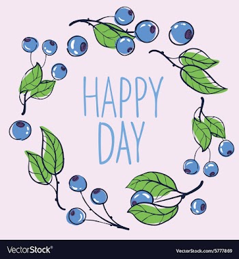 Blueberry vector image