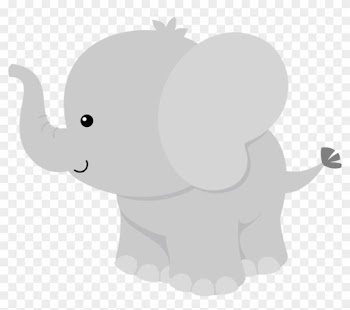 Bluebird Clipart Baby Shower - Baby Elephant Clipart Free