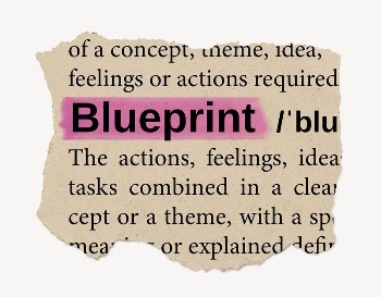 Blueprint ripped dictionary, editable word | Free PSD - rawpixel