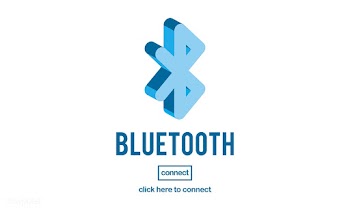 Bluetooth background communication | Free stock vector - 395470