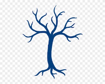 Bluetree Clip Art At Clipartimage - Tree Clipart Black And White