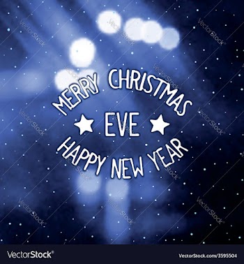 Blurred christmas background vector image