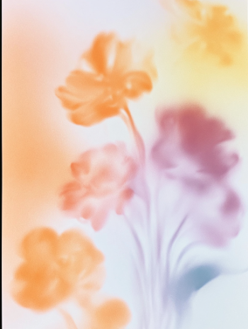 Blurry Floral Abstract