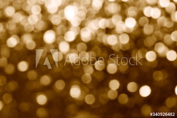Blurry shiny gold glitter textured background | HIgh resolution design