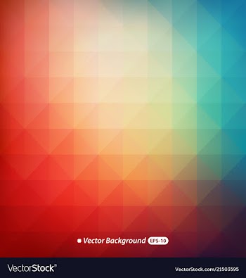  					Blurry triangle background vector image														