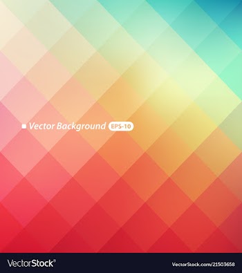  					Blurry triangle background vector image														