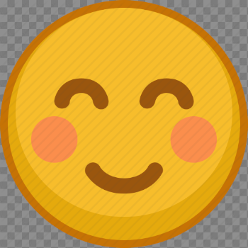 Blush, emoji, emoticon, emotion, shy, smile, smiley icon