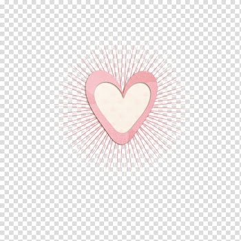 Blush, pink heart illustration transparent background PNG clipart