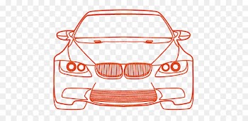 BMW Car Clip art - BMW car vector silhouette 