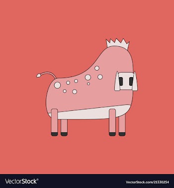 Boar on a background boar vector image