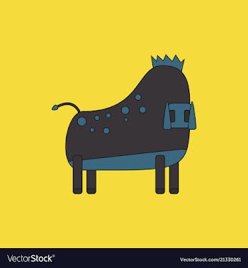 Boar on a background boar vector image