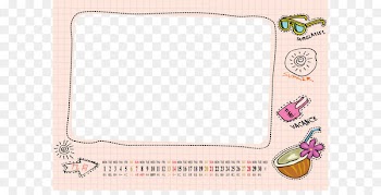 Board game Area Pattern - Calendar Template 