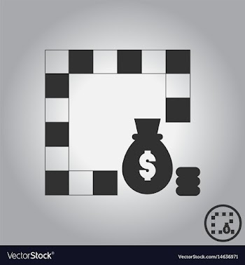 Board game map table game for kids vector image