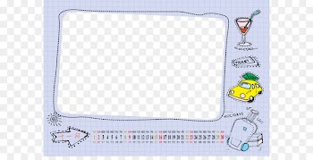 Board game Material Play Pattern - Calendar Template 